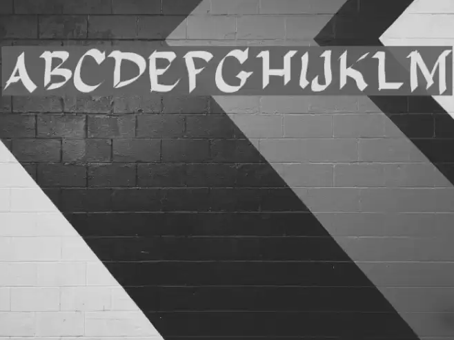 DelaGarza Font examples