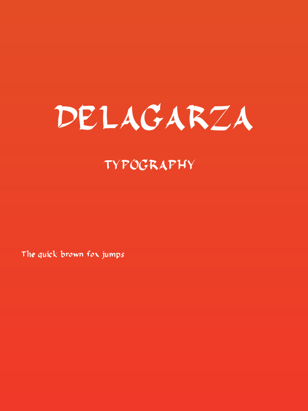 DelaGarza Poster