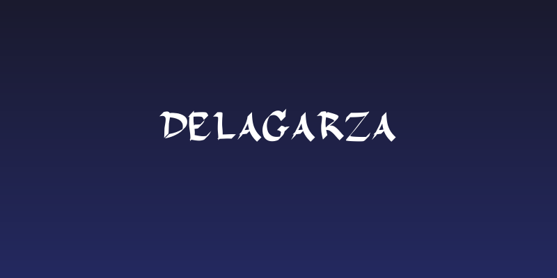 DelaGarza Social Header