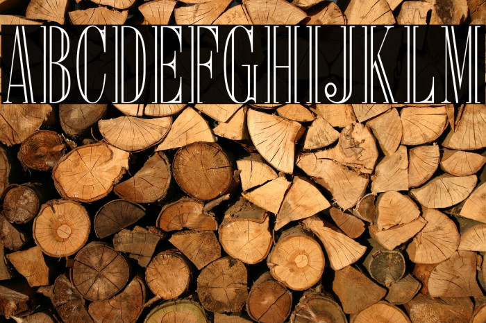 Delacorso Outlines Font examples