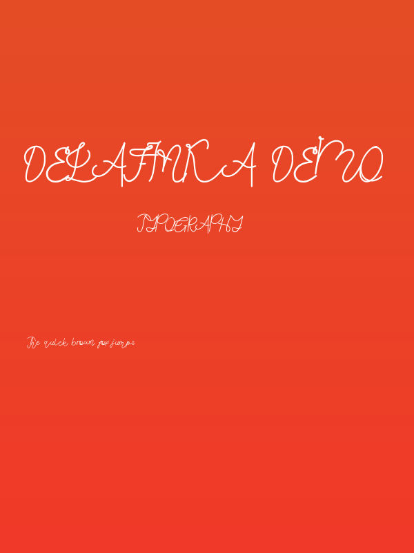 Delafinka Demo Poster