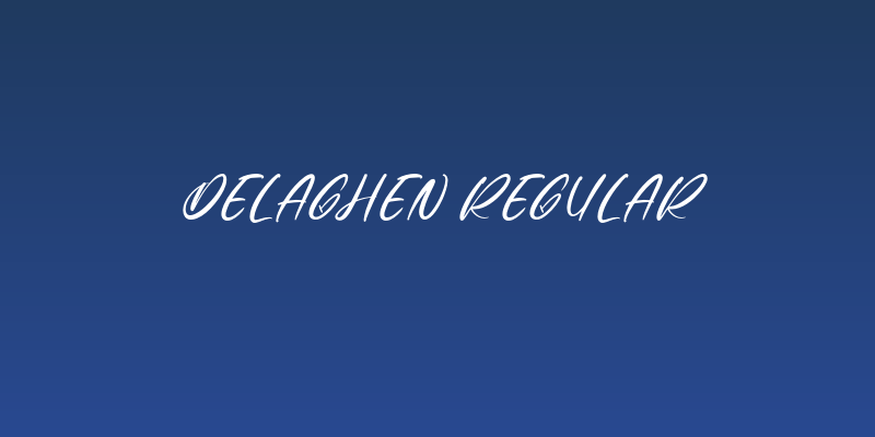 Delaghen Regular Social Header
