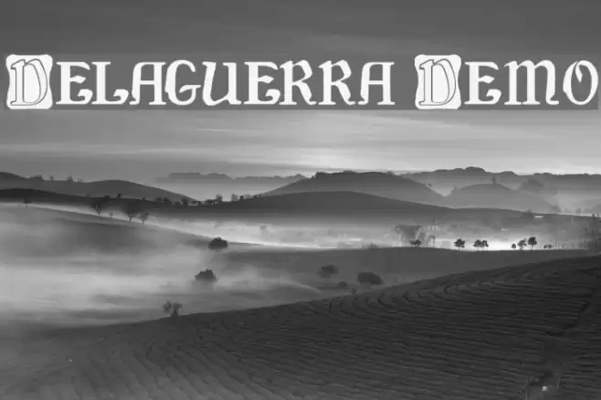 Delaguerra Demo Fonte examples