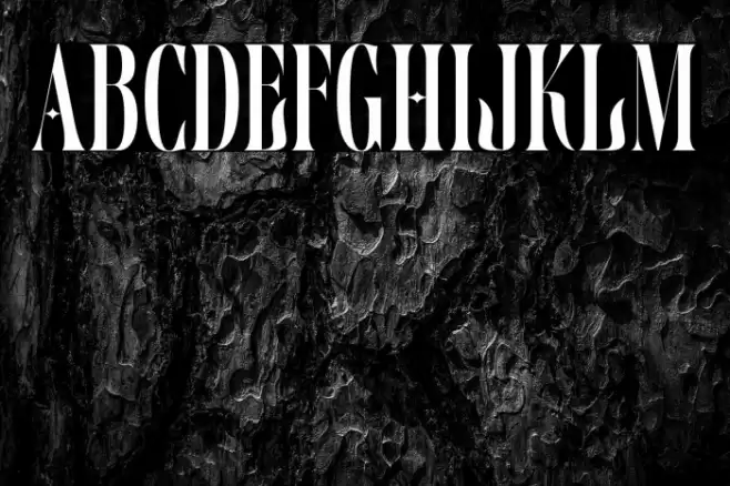 Delamoore Font examples