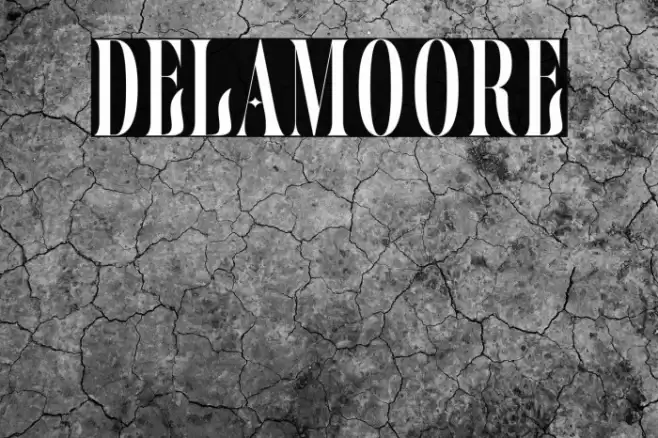 Delamoore Font examples