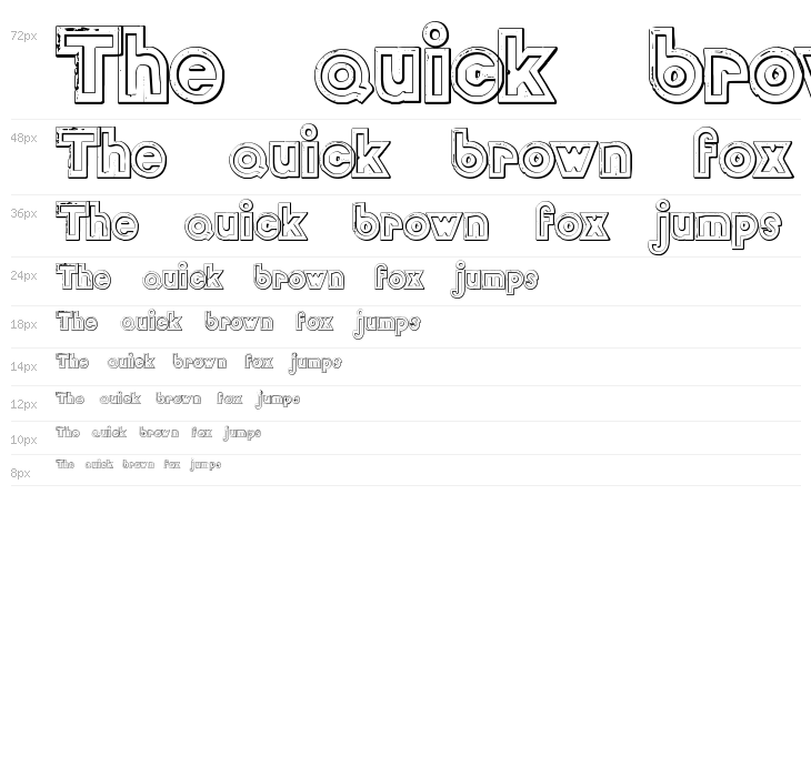 DelamotteLargeRelief Beveled Waterfall