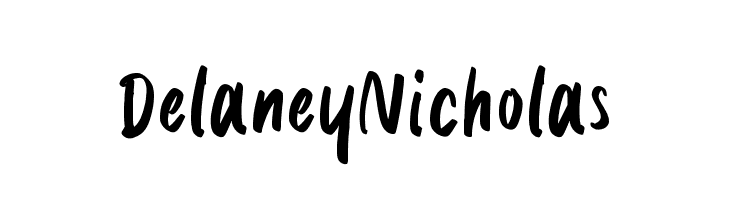 Delaney Nicholas  Descarca Fonturi Gratis