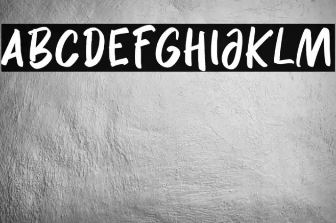 Delaney Nicholas Font examples