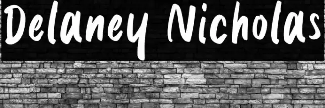 Delaney Nicholas Font examples