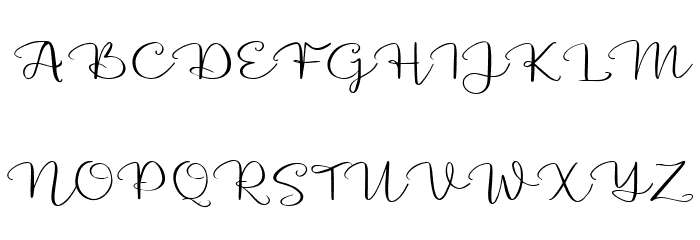 Delanggi Script Font OTHER CHARS