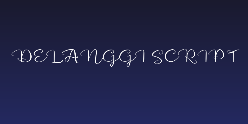 Delanggi Script Social Header