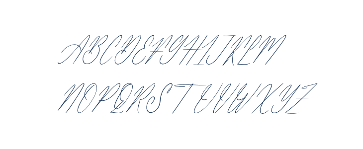 Delanisyta Gabrielle DEMO VERSI Italic Uppercase