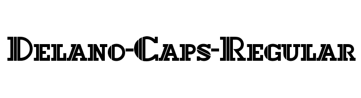Delano-Caps-Regular  baixar fontes gratis