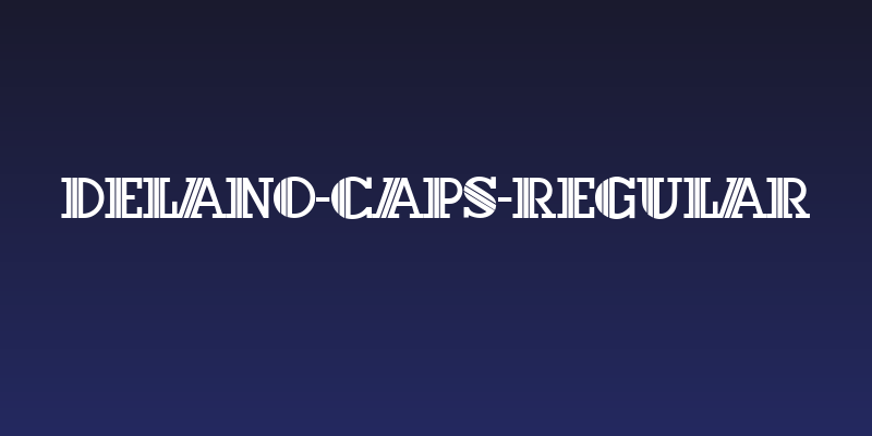 Delano-Caps-Regular Social Header