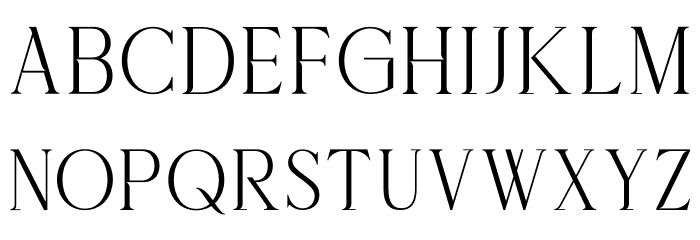 Delaproza Font LOWERCASE