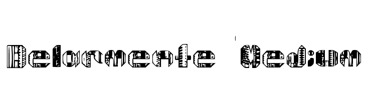 Delarmente Medium  font caratteri gratis