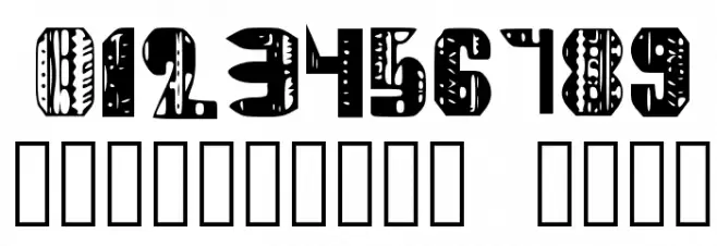 Delarmente Medium Font OTHER CHARS