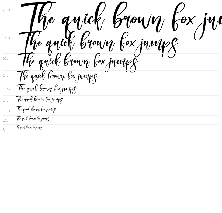 Delashanty Italic Waterfall