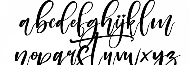 Delashanty Italic Caratteri MINUSCOLO