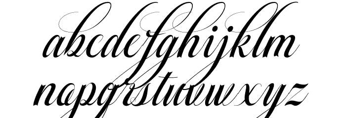 DelayedLove Font LOWERCASE