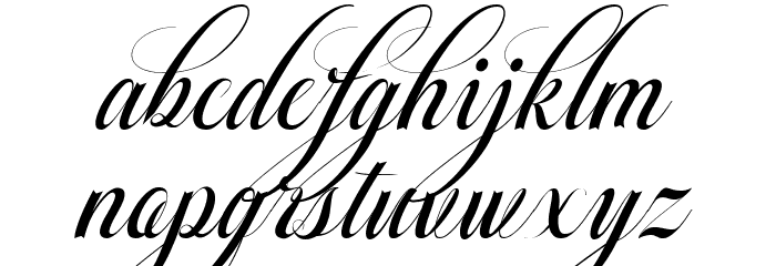 DelayedLove Font LOWERCASE