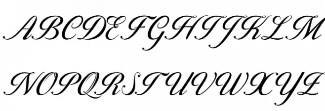 Delberg Schriftart Groß