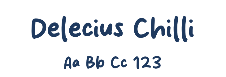 Delecius Chilli Font Preview