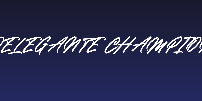 Delegante Champion Social Header