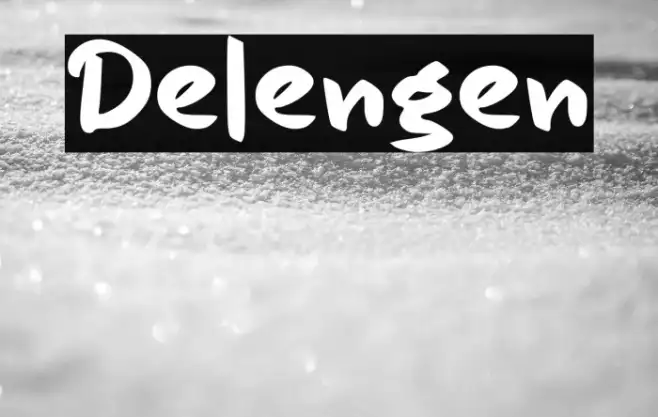 Delengen Example 3