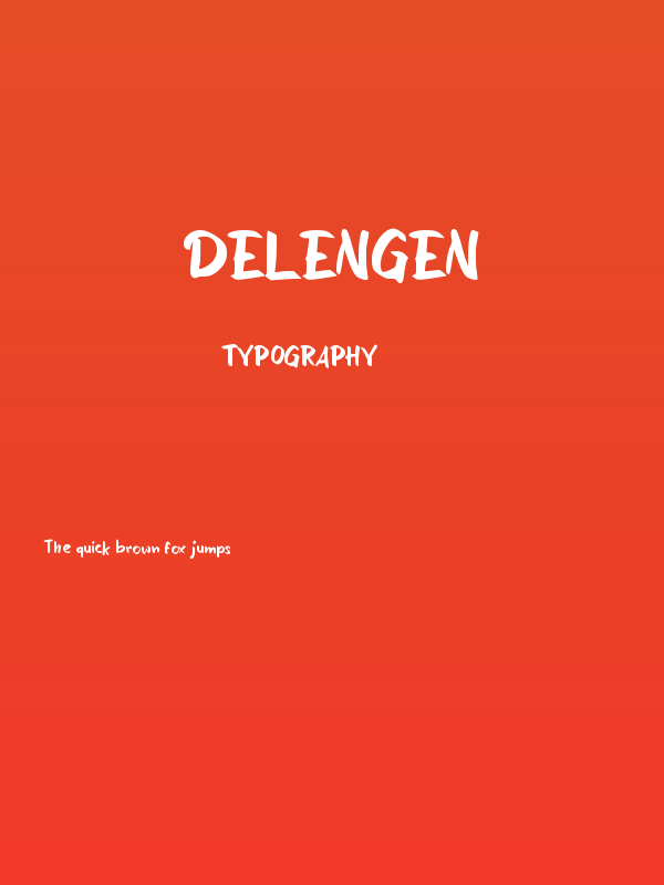 Delengen Poster