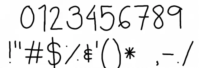 Delffo Font OTHER CHARS