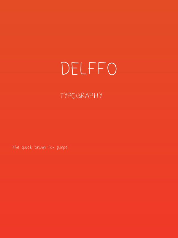Delffo Poster