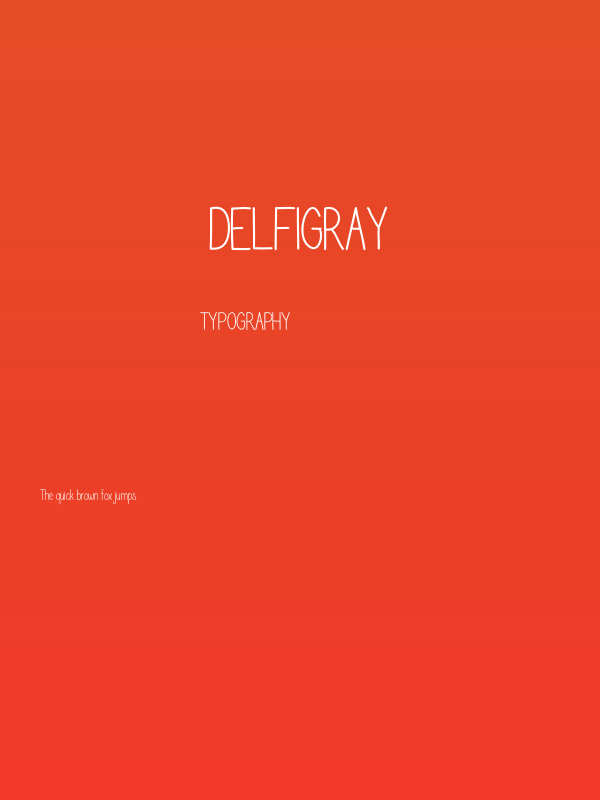 Delfigray Poster