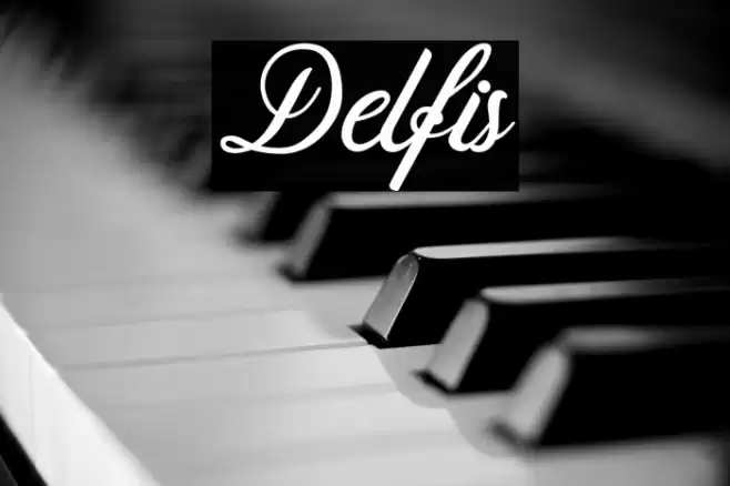 Delfis Font examples