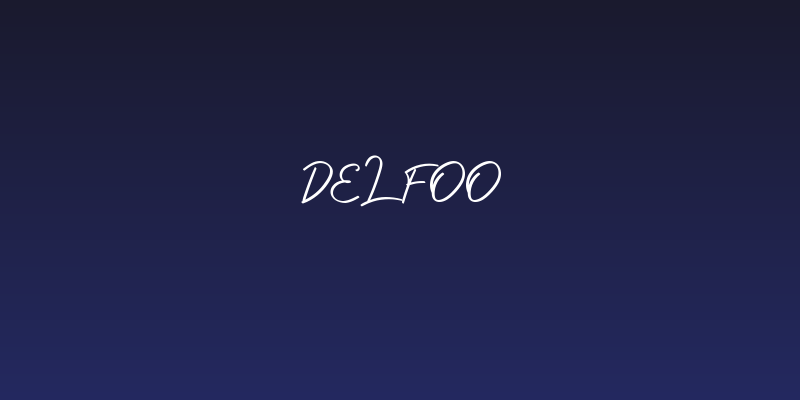 Delfoo Social Header