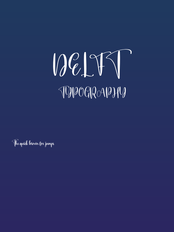 Delft Poster