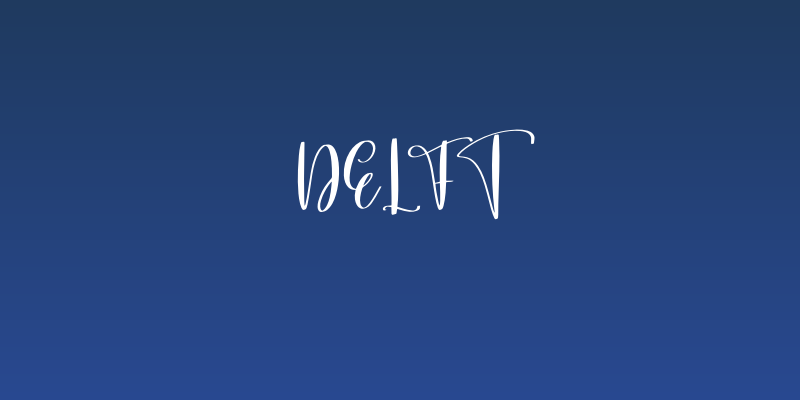 Delft Social Header
