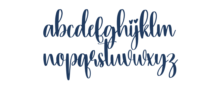 Delft Lowercase