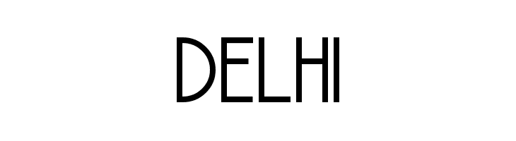 Delhi Font