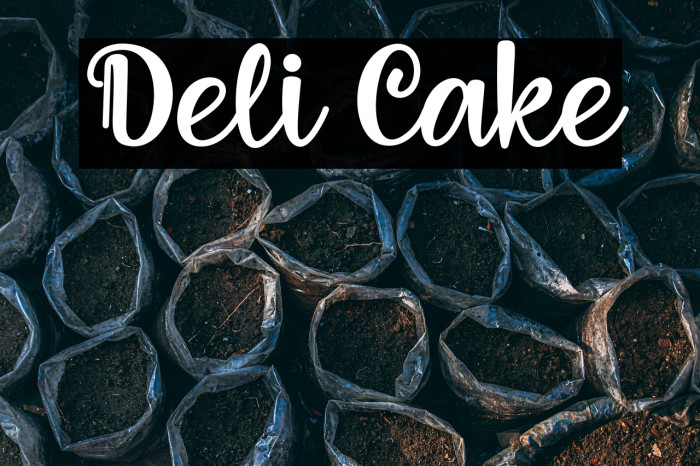 Deli Cake Example 1