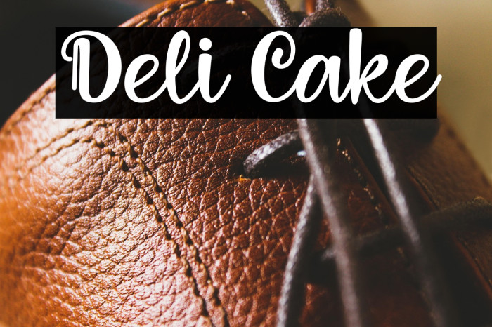 Deli Cake Example 3