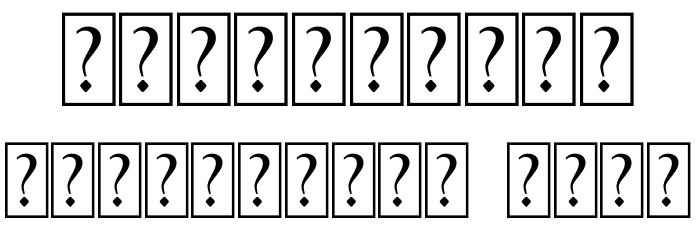 Delia Monogram Font OTHER CHARS
