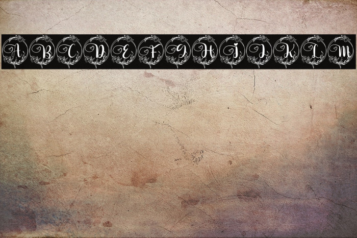 Delia Monogram Example 1