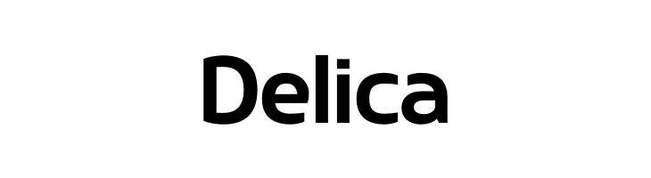 Delica  免费字体下载