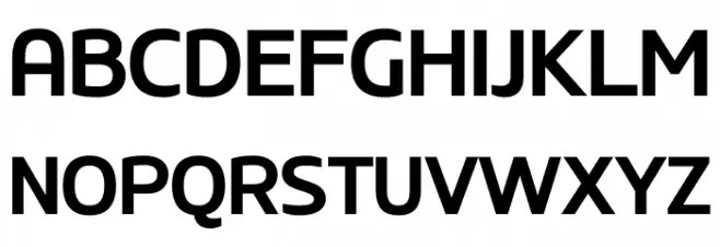 Delica Шрифта ВЕРХНИЙ