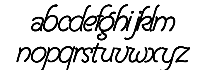 Delicacy Font LOWERCASE
