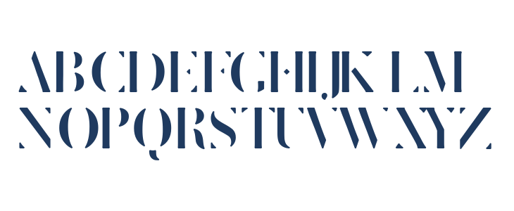 Delicate Bold Regular Uppercase