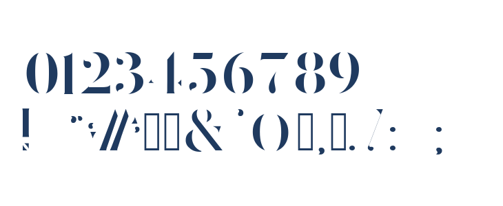 Delicate Strict Regular Other Characters