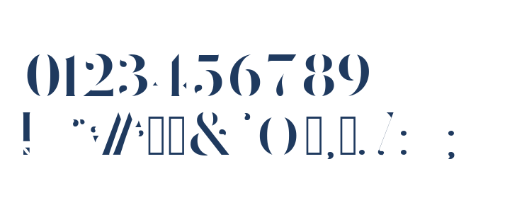 Delicate rounded Regular Other Characters