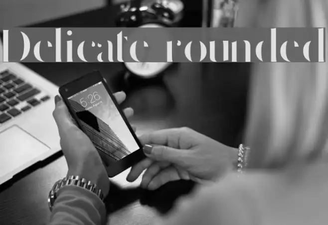 Delicate rounded Example 2